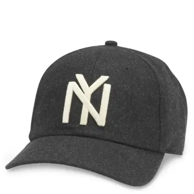 AMERICAN NEEDLE NY BLACK YANKEES ARCHIVE LEGEND HAT