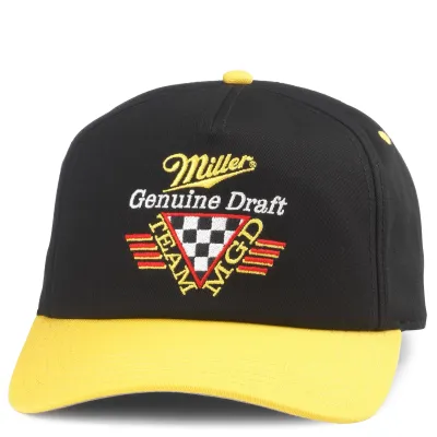 AMERICAN NEEDLE MILLER GENUINE DRAFT RACING ROSCOE HAT