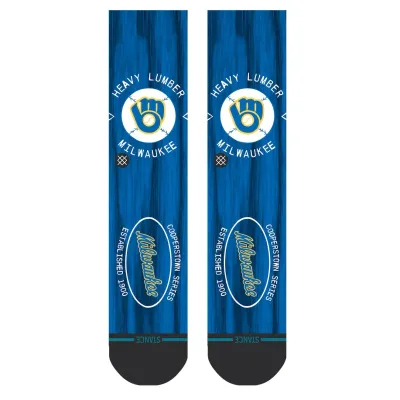STANCE MILWAUKEE BREWERS LUMBER CREW SOCKS