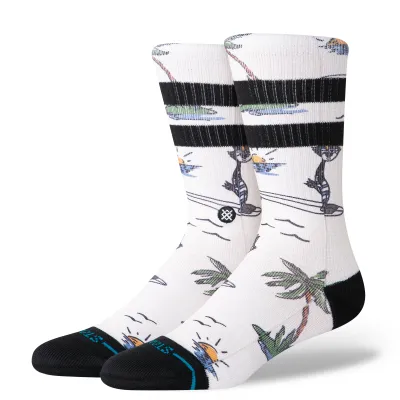 STANCE KOOL KATZ SURF POLY BLEND CREW SOCKS 