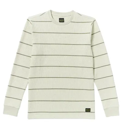 RVCA DAYSHIFT THERMAL STRIPE LONG SLEEVE    