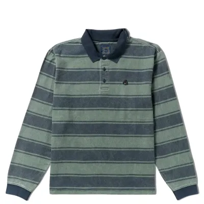 RVCA KSL LONG SLEEVE POLO SHIRT   