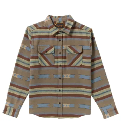 RVCA DAYSHIFT BLANKET FLANNEL SHIRT 