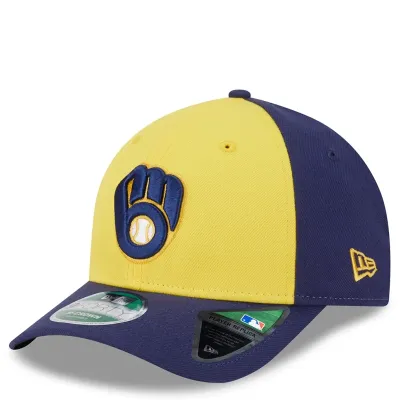 NEW ERA MILWAUKEE BREWERS PLAYER REPLICA ALTERNATE 9FORTY SNAPBACK HAT