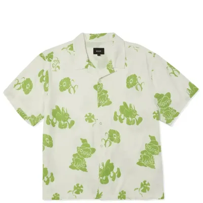 HUF TRIP FLOCKED RESORT SHIRT 
