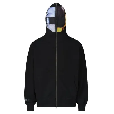 PLEASURES X DAFT PUNK RAM FULL-ZIP HOODIE
