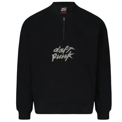 PLEASURES X DAFT PUNK PRIMETIME 1/4-ZIP SWEATSHIRT 