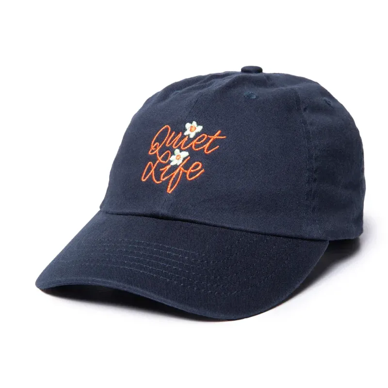 THE QUIET LIFE FLORAL SCRIPT DAD HAT