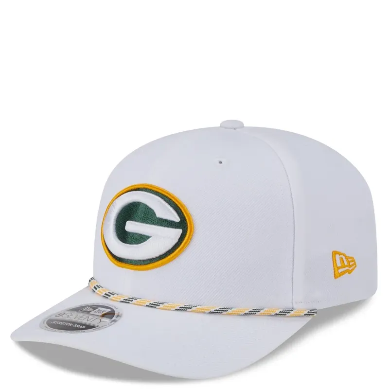 NEW ERA GREEN BAY PACKERS MULTI ROPE 9SEVENTY STRETCH SNAP ADJUSTABLE HAT