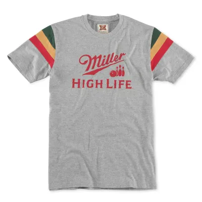 AMERICAN NEEDLE MILLER HIGH LIFE SUNSET TEE   