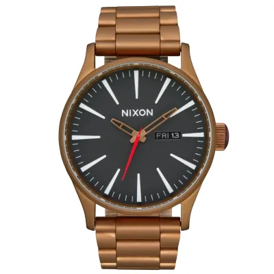 NIXON SENTRY STAINLESS STEEL WATCH