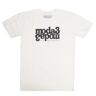 MODA3 MIRROR SCRIPT TEE    