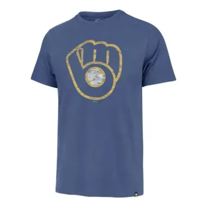 '47 BRAND MILWAUKEE BREWERS COOPERSTOWN PREMIER FRANKLIN TEE   