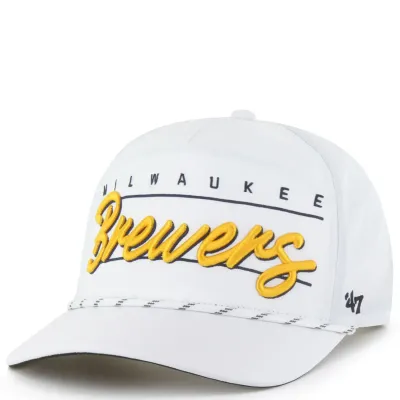 '47 BRAND MILWAUKEE BREWERS CONDOR HITCH SNAPBACK HAT
