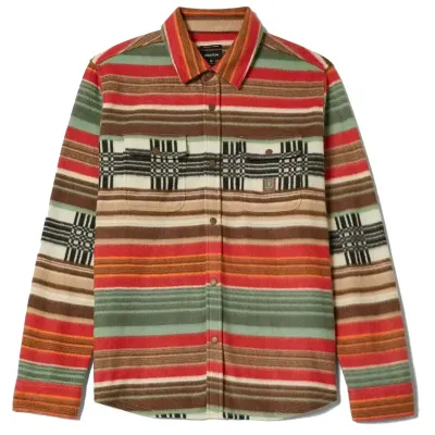BRIXTON BOWERY ARCTIC FLEECE SHIRT   