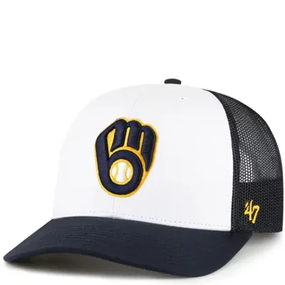 ’47 BRAND MILWAUKEE BREWERS FRESHMAN TRUCKER HAT