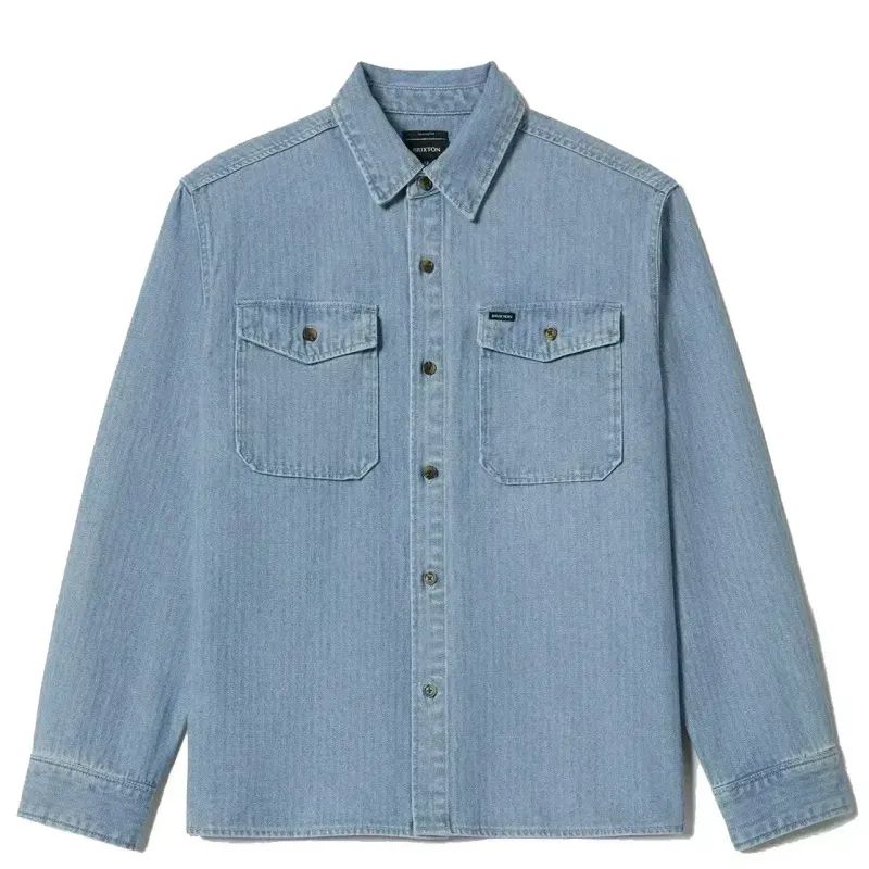 BRIXTON HERRINGBONE RELAXED OVERSHIRT    