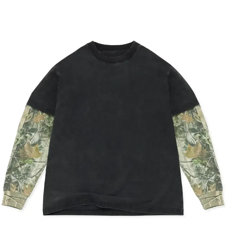 COTTON COLLECTIVE OVERSIZED BOX 2FER LONG SLEEVE TEE    