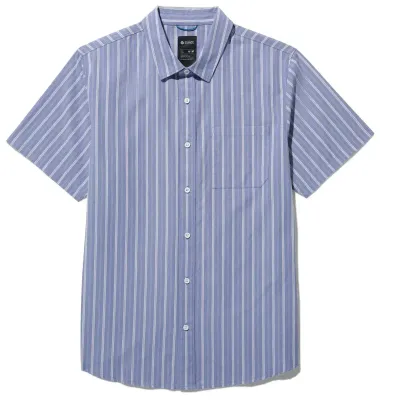 STANCE BALES SHORT SLEEVE BUTTON UP SHIRT    