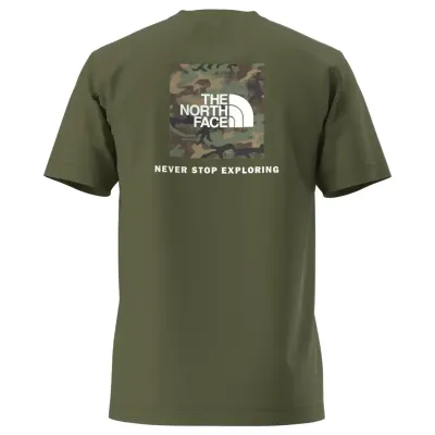 THE NORTH FACE EVOLUTION BOX CAMO FILL TEE   