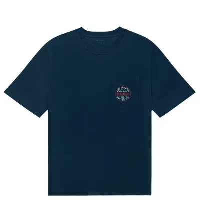 MALBON GOLF EAGLE BUCKETS POCKET TEE    