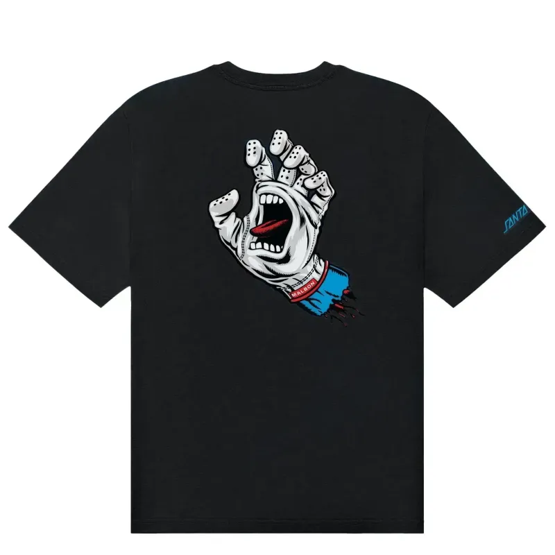 MALBON GOLF BERMUDA SCREAMING HAND TEE   