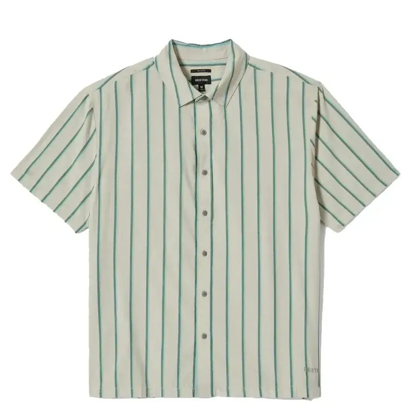 BRIXTON CRU STRIPE WOVEN SHIRT    