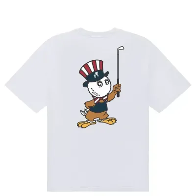 MALBON GOLF EAGLE BUCKETS POCKET TEE  