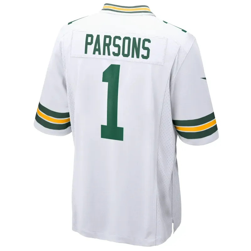 NIKE GREEN BAY PACKERS MICAH PARSONS #1 AWAY JERSEY NIKE GREEN BAY PACKERS MICAH PARSONS #1 AWAY JERSEY