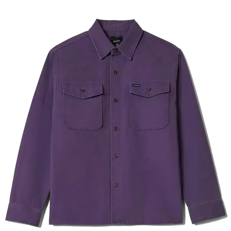 BRIXTON HERRINGBONE RELAXED OVERSHIRT  