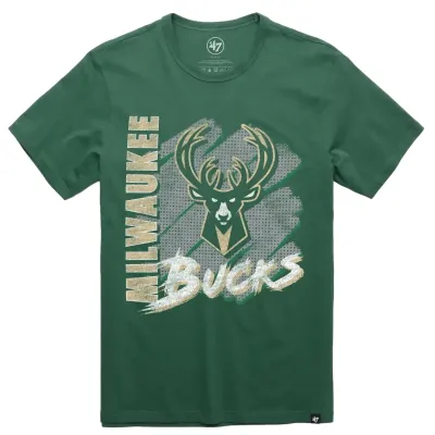 '47 BRAND MILWAUKEE BUCKS FRONT ROW FRANKLIN TEE
