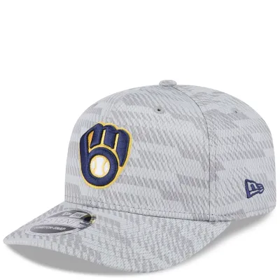 NEW ERA MILWAUKEE BREWERS CLUBHOUSE STRETCH SNAPBACK 9SEVENTY HAT