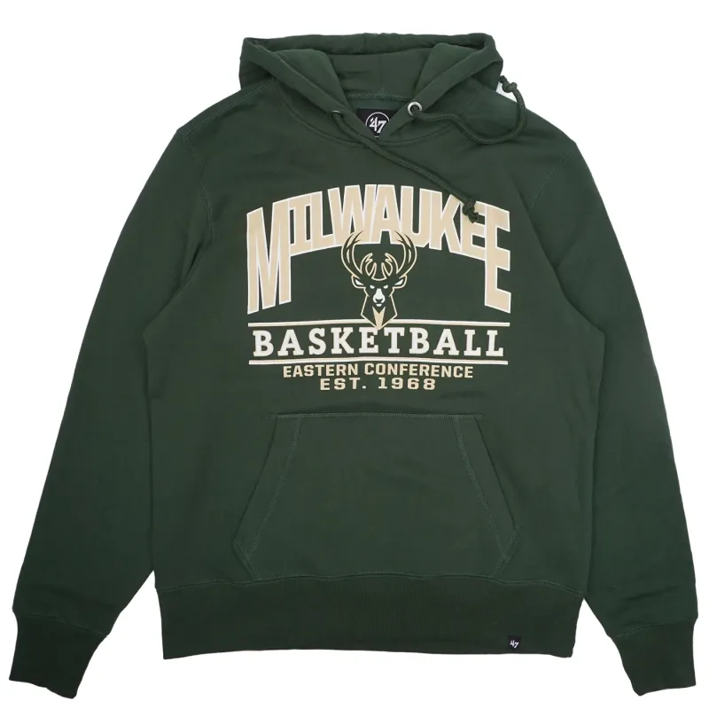 '47 BRAND MILWAUKEE BUCKS GOOD CALL HEADLINE PULLOVER HOODIE 