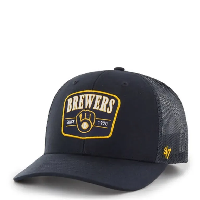 '47 BRAND MILWAUKEE BREWERS SQUAD TRUCKER HAT