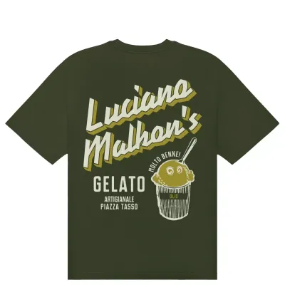 MALBON GOLF GELATO STAND POCKET TEE    