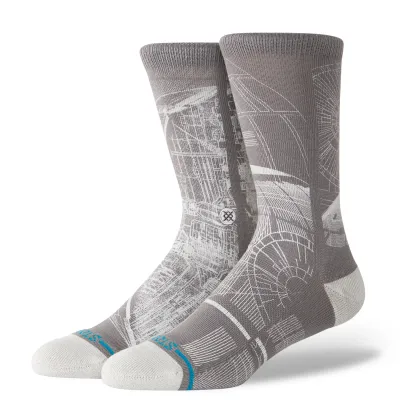 STANCE X STAR WARS DEATH STAR CREW SOCKS 