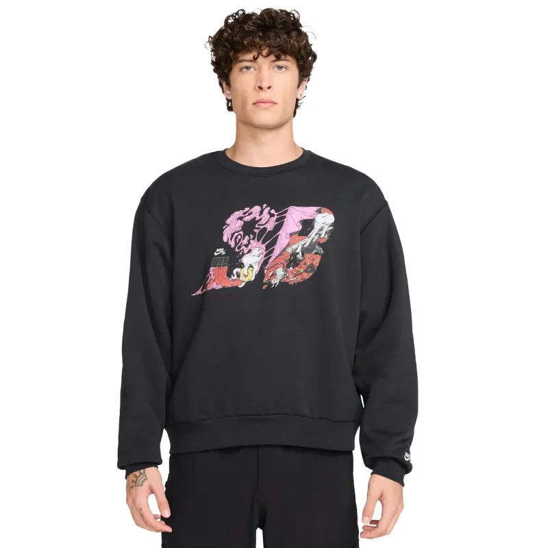 NIKE SB ESSENTIAL GRAPHIC CREWNECK SWEATSHIRT     