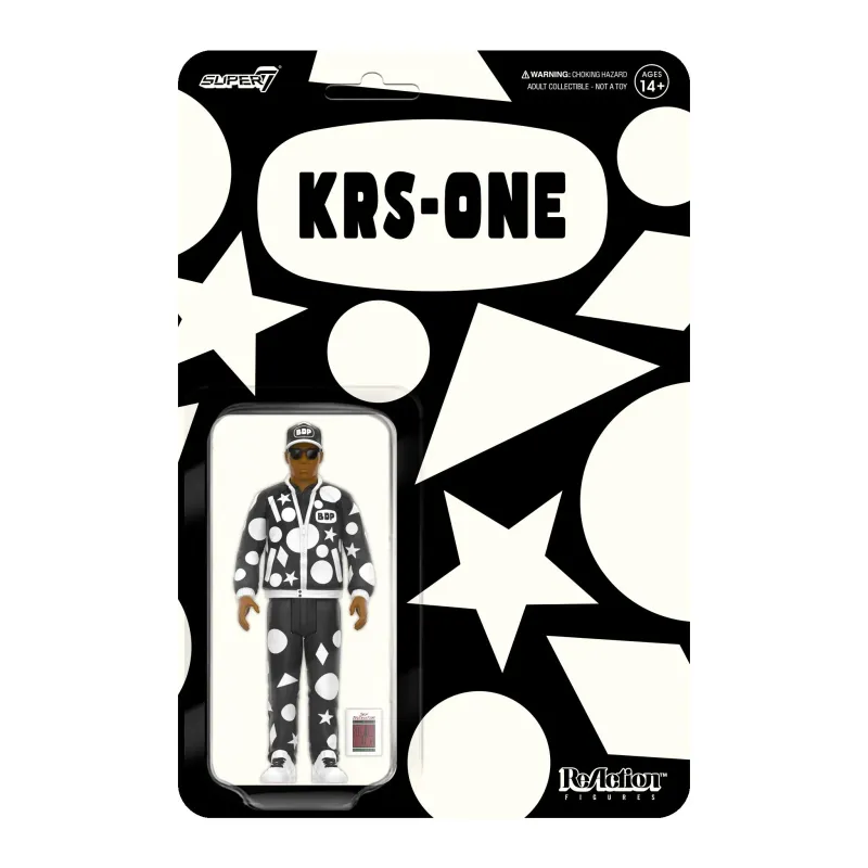 SUPER7 KRS-ONE REACTION FIGURE - WAVE 02 