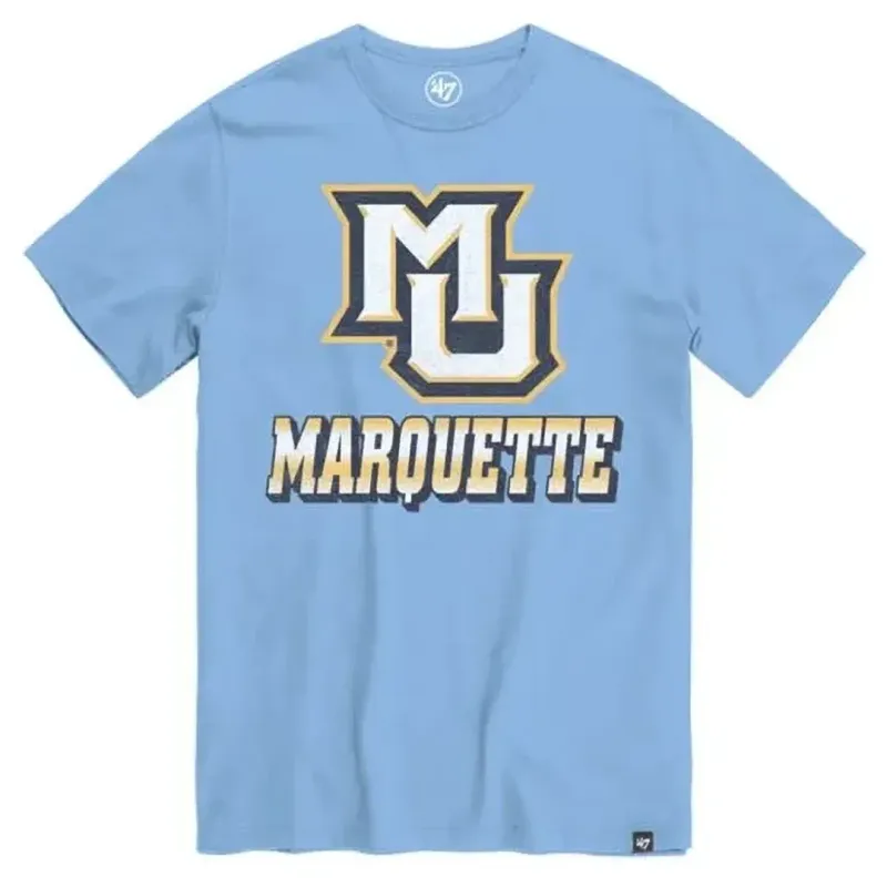 '47 BRAND MARQUETTE GOLDEN EAGLES UPGRADE FRANKLIN TEE   