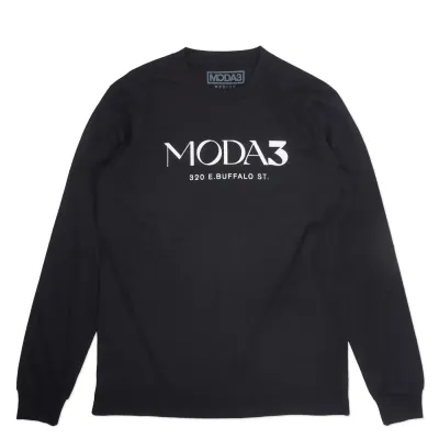 MODA3 LUX SCRIPT LONG SLEEVE TEE     