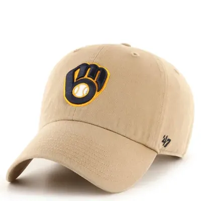 ‘47 BRAND MILWAUKEE BREWERS CLEAN UP HAT