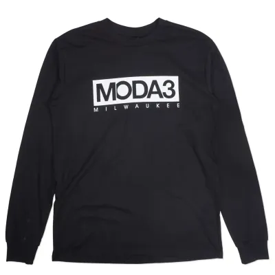 MODA3 BOX LOGO LONG SLEEVE TEE   
