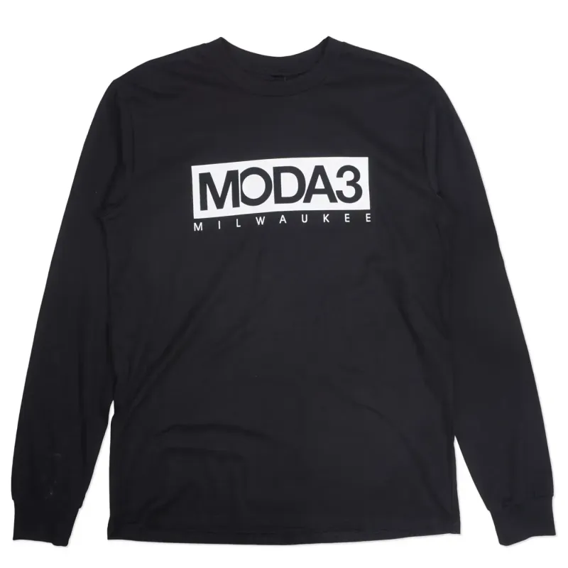 MODA3 BOX LOGO LONG SLEEVE TEE     