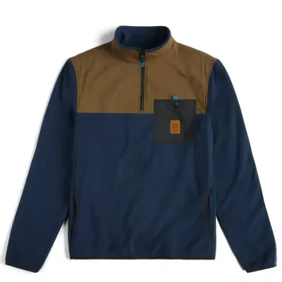 TOPO DESIGNS VISTA 1/4-ZIP FLEECE JACKET    