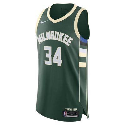 NIKE MILWAUKEE BUCKS GIANNIS '20 ICON EDITION AUTHENTIC JERSEY