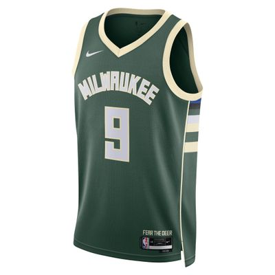 NIKE MILWAUKEE BUCKS BOBBY PORTIS '22-23 ICON EDITION SWINGMAN JERSEY  