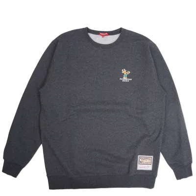 MITCHELL &amp; NESS MILWAUKEE BUCKS WOMEN'S GRAPHIC OVERSIZE CREWNECK SWEATSHIRT     