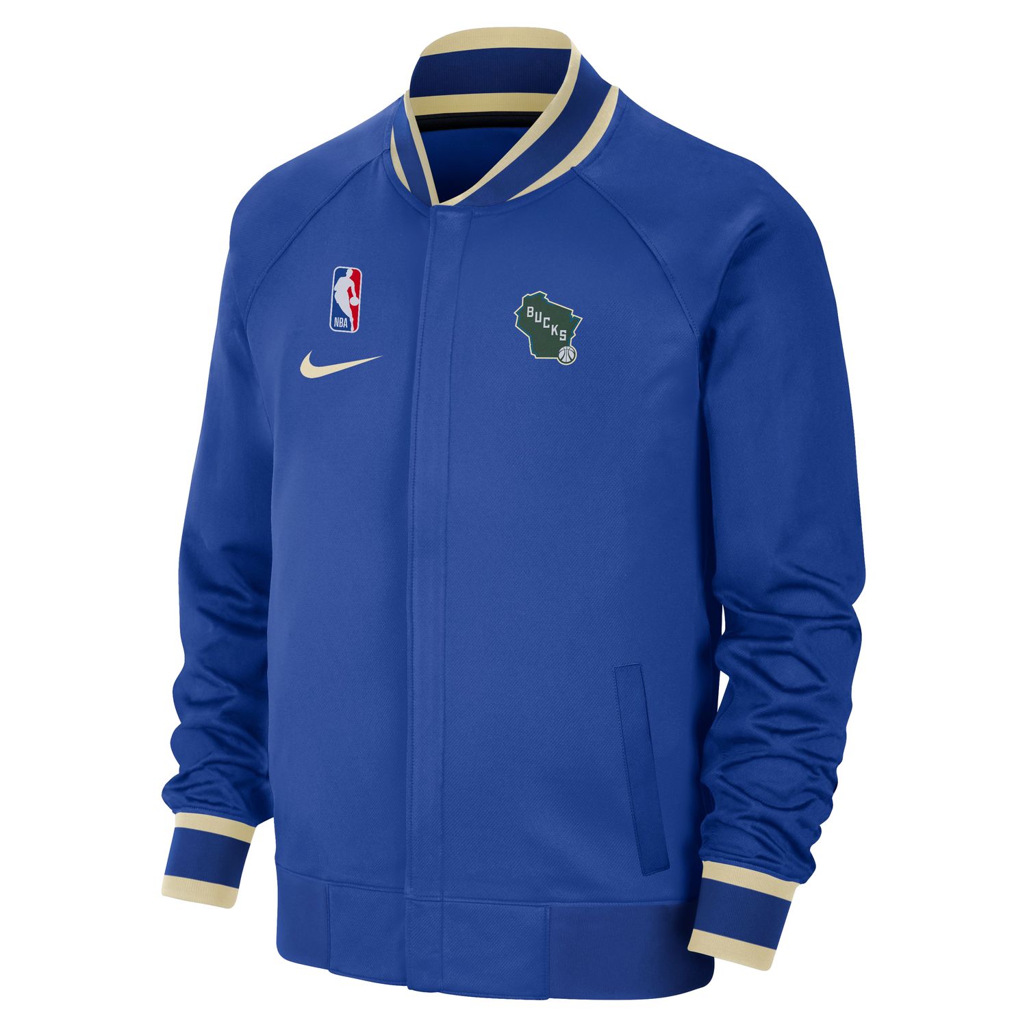 NIKE MILWAUKEE BUCKS SHOWTIME 2024-25 CITY EDITION JACKET 