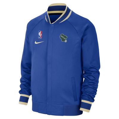 NIKE MILWAUKEE BUCKS SHOWTIME 2024-25 CITY EDITION JACKET NIKE MILWAUKEE BUCKS SHOWTIME 2024-25 CITY EDITION JACKET