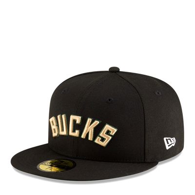NEW ERA MILWAUKEE BUCKS STATEMENT EDITION 59FIFTY FITTED HAT  